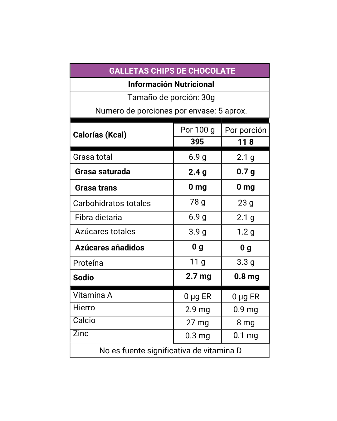 CHOCO GALLETAS